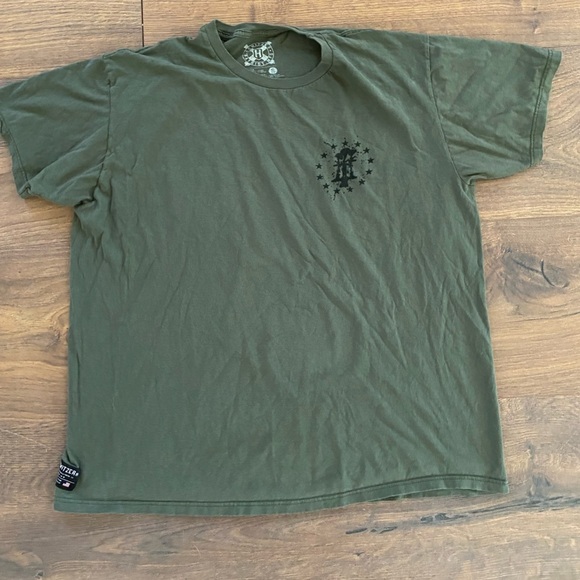2 Pack XL T-Shirts Howitzer Patriot Olive Green Graphic AND Black Lion Freedom T - Picture 2 of 8